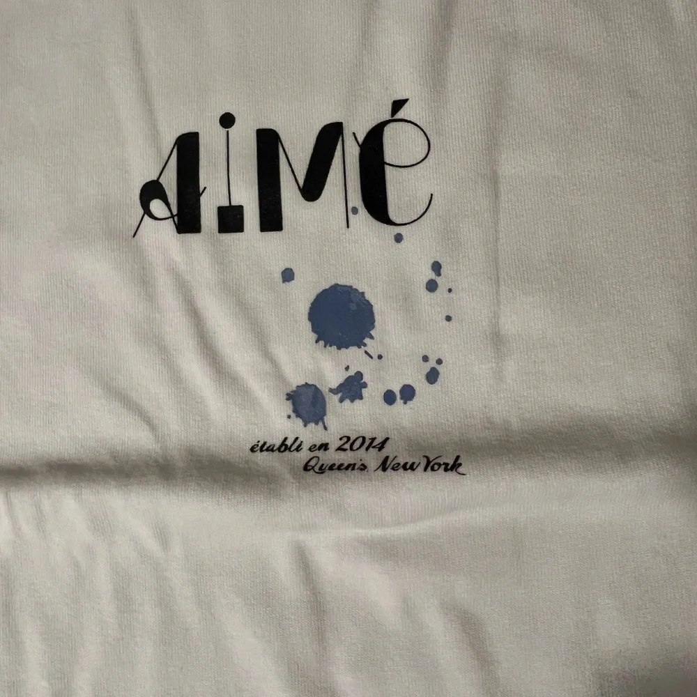 Aime Leon Dore ALD Ink Studio Tee Men’s Size XXL in White Cotton T-Shirt - Picture 6 of 11